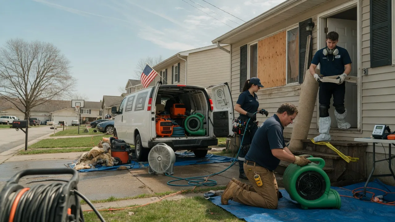 Water Damage Restoration in Pemberville, OH near me